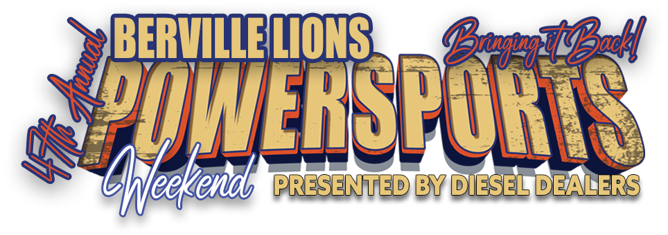 Berville Lions Powersports Weekend Logo